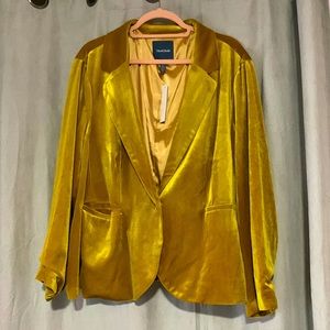 ModCloth Velvet Blazer